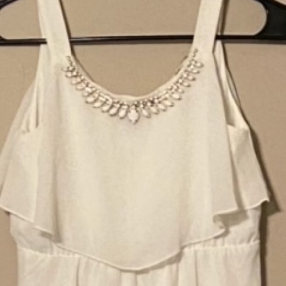 Dress White Girls Medium - Picture 2 of 6